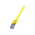 V&otilde;rgukaabel LogiLink Cat6a S/FTP RJ-45 2m Kollane