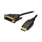 kaabel Video DisplayPort 1.1 = DVI-D 24+1 - ST/ST - 2m - Full HD 1920x1080 60hz - Synergy21 -