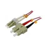 Synergy 21 S216775 fiiberoptiline kaabel 3 m LSZH OM4 2x LC 2x SC Violetne (S216775)