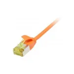 patch-kaabel RJ45, CAT6A 500 MHz, 2 m, oranž, U/FTP, &otilde;huke &uuml;mmargune d=3,8 mm, TPE/LSZH (Superflex), AWG32, Cat.7 toorkaabliga, Synergy 21 (S217365V3)