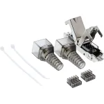 InLine kaabel connector Cat.6A, varjestatud, kitsas versioon