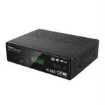 Terr-TV vastuv&otilde;tja TECHNISAT TechniSat HD-T 225, maapealne, must, DVB-T/T2, H.265/HEVC, 1 tuuner