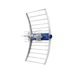 TV DVB‑T/T2 antenn ASR IQ 5G 700 PROTECTED 2023 koos ZZA‑7 toiteallikaga Telkom Telmorilt