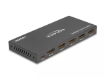 DeLOCK HDMI l&uuml;liti 4 x HDMI sisend 1 x HDMI v&auml;ljundisse 8K 60 Hz must