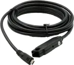 USB-C pikenduskaabel Exsys EX-1408, 5 m, USB 3.2 Gen 2x1