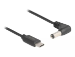 Toitekaabel DeLOCK 85398 must 1,5 m USB-C 5,5 x 2,1 mm