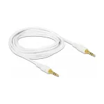 Audiojuhe DeLOCK 85550 2 m 3,5 mm valge