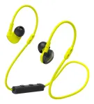 Hama Freedom Athletics III Peakomplekt Juhtmevaba K&otilde;rvaklamber, k&otilde;rvasisene Spordi Bluetooth Must, Kollane