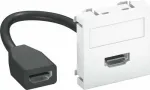 OBO Bettermann multimeedia kandur HDMI 45x45mm puhasvalge MTG-HD F (6104826)