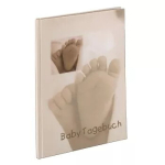 Hama beebip&auml;evik &ldquo;Baby Feel&rdquo; fotoalbum beež 44 lehte