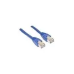 Wentronic Goobay CAT 5e paranduskaabel, F/UTP, sinine, 0,5 m - CCA vasksegu (50157)
