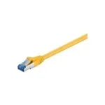Wentronic Goobay CAT 6a paigalduskaabel, S/FTP (PiMF), kollane, 2 m &ndash; LSZH halogeenivaba, vask (93740)