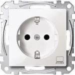 Pistikupesa CEE 7/3 Merten MEG2350-0319 Valge