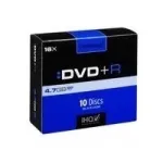 Intenso - 10 x DVD+R - 4,7GB 16x - &otilde;huke Jewel Case (4111652)