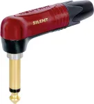 Neutrik NP2RX-AU-SILENT juhtmepistik must - pronks - punane (NP2RX-AU-SILENT)