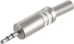 Stereo-pistik ShiverPeaks 51301-M &mdash; 2,5 mm metallpistik helikaablitele