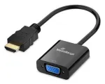 MEDIARANGE HDMI-VGA HD15 videomuundur 20 cm must - Muundur - HDMI (MRCS231)