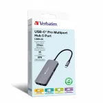 Verbatim CMH-05 USB USB-C 5000 Mbit/s H&otilde;bedane