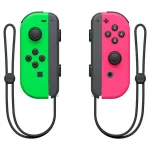 Nintendo Joy-Con must, roheline, roosa Bluetooth-m&auml;ngupult analoog / digitaalne Nintendo Switch