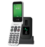 Nupptelefon Doro Leva E30 2,8-tolline 1150 mAh Must Valge