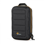 Kaamera&uuml;mbris Lowepro HARDSIDE CS 60 &mdash; k&otilde;va kestaga kompakt&uuml;mbris, 140&times;85&times;227 mm, must/oranž