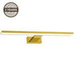 MIK ML6338 LED seinavalgusti, 80 cm, 15 W, IP44, kuldne