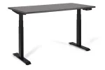 UNIQUE ACTIVE I Elektriline K&otilde;rgusreguleeritav Laud 140x70 cm Must