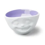 FIFTYEIGHT PRODUCTS Bowl 500ml - Laughing Face Inside Lavender