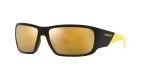 ARNETTE Meeste ristk&uuml;likukujulised p&auml;ikeseprillid AN429728085A6 64/16/125 mm mattmust