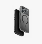 UNIQ Airsuit MagClick Laadimiskorpus iPhone 17 Pro jaoks, Must