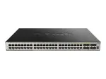 D-Link DGS-3630-52TC L3 hallatav virnastatav kommutaator - 48x Gigabit + 4x 10G SFP+, rackmount