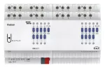 THEBEN THE DM 8-2 T KNX universaalne h&auml;mardiaktor, 8 kanalit, 250 W/VA kanali kohta, DIN-liist