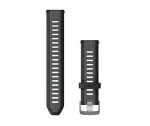Garmin Quick Release Silikoonist kellarihm 20mm Must/Slate Grey 010-11251-AG
