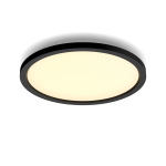 Philips Hue Aurelle &uuml;mmargune paneelvalgusti must - nutikas LED laevalgusti, White Ambiance, 2200 lm, Bluetooth ja Zigbee