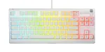 Klaviatuur SteelSeries Apex 3 TKL US, valge