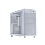 ASUS PRIME AP303 TG 90DC00V3-B39010 Midi Tower arvutikorpus, ATX/Micro-ATX, karastatud klaas, 2x USB 3.2, ilma toiteplokita, valge