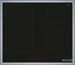 Bosch Serie 6 PVS64RHB1E pliit Must Sisseehitatud 60 cm Tsoon-induktsioonpliit 4 tsooni