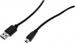 Exertis Connect USB 2.0 kaabel, USB-A isane Mini-USB Type B isasele, 5,0 m, must 532418