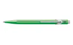 Caran d'Ache 849 PopLine Fluo pastapliiats - fluorestseeruv roheline korpus, sinine keskmine tint 849.230