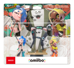 Nintendo Splatoon Raiders amiibo 3-pakk: Mako, Muri ja Mantaro (Deep Cut) - NFC kujukesed Switchile