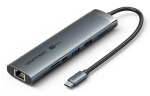 Vention TGVHB 9-&uuml;hes USB-C dokkimisjaam, 4K 60Hz, 100W PD, 0,15 m