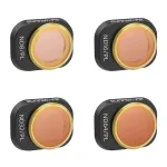 Filtrikomplekt Sunnylife DJI Mini 4 Pro jaoks &mdash; neutraaltihedus- ja polarisatsioonifilter, 4 l&auml;&auml;tse (ND8, ND16, ND32, ND64)