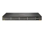 Hewlett Packard Enterprise HPE Aruba Networking CX 6200F 48G Class4 PoE 4SFP+ 740W l&uuml;liti - l&uuml;liti - max. virnastuskaugus 10 km - L3 - hallatav - 48 x 10/100/1000 (PoE+) + 4 x 1 Gi