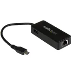 StarTech.com USB-C Gigabit v&otilde;rguadapter t&auml;iendava USB 3.0 pordiga