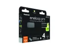 Laetavad patareid PANASONIC ENELOOP PRO AA 2500 mAh 4 tk + karp (BK-3HCDE/4CP+CASE)