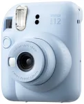 Kiirkaamera Fujifilm Instax Mini 12 sinine &mdash; 86 x 54 mm prindid, 60 mm fookuskaugus, elektrooniline katik