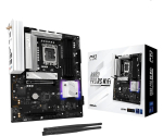Emaplaat ASRock B860 Pro RS WiFi Intel B860 LGA1851 ATX, 4x DDR5 pesa, 256GB, Wi‑Fi 6E, 2.5GbE