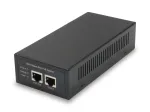 LevelOne Gigabit PoE injektor, 60W, 802.3at/af PoE, Gigabit Ethernet, 10,100,1000 Mbit/s, IEEE 802.3af, IEEE 802.3at, IEEE 802.3bt, Must, Toide, 60 W