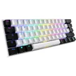 Sharkoon SGK50 S4 klaviatuur m&auml;nguritele USB QWERTZ saksa valge RGB LED