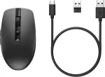 HP 710 laetav vaikne hiir, m&otilde;lemak&auml;eline, RF juhtmevaba + Bluetooth, 3000 DPI, must